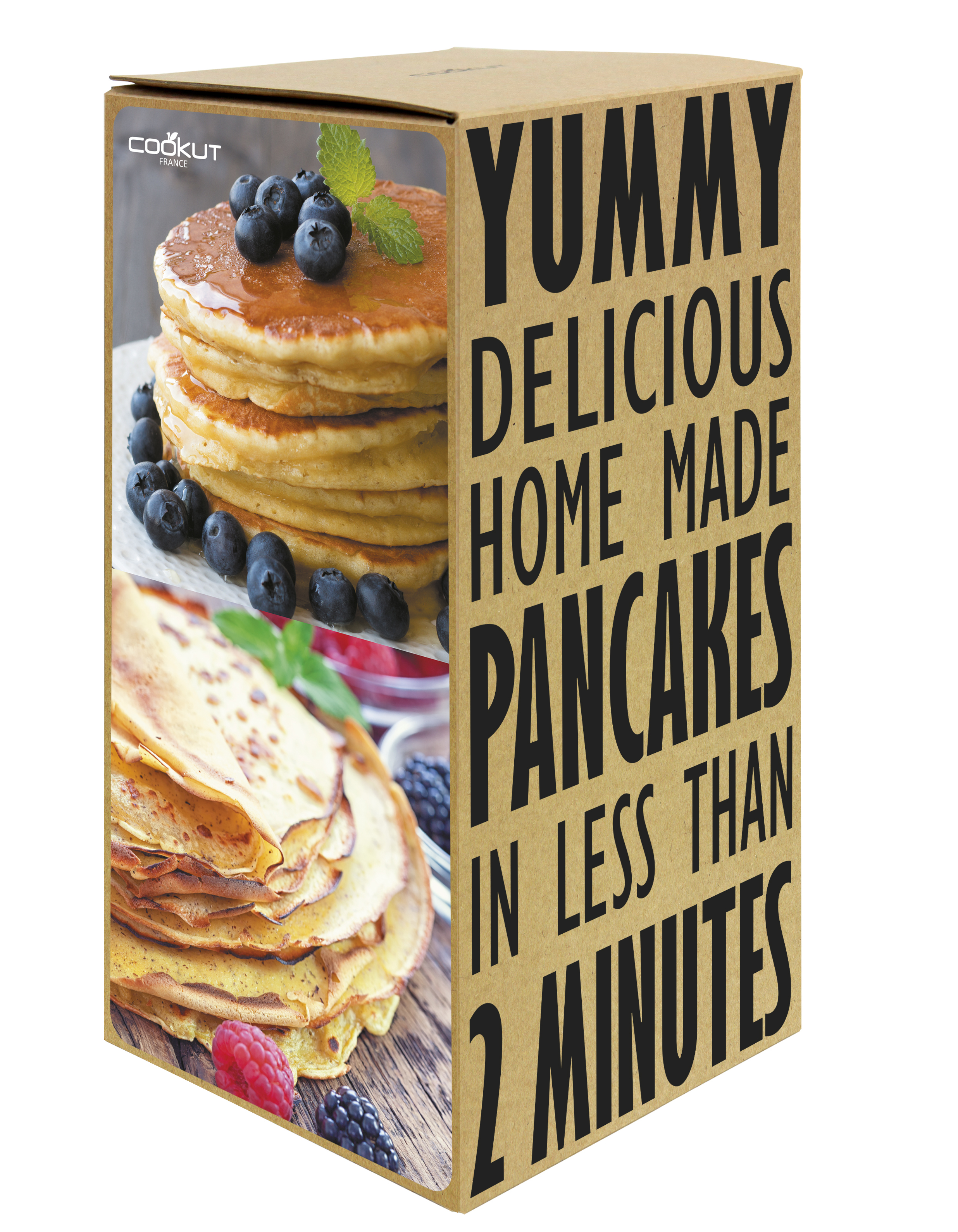 Miam - easy homemade pancakes in 2 minutes