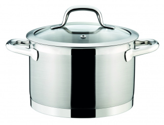 Tescoma Presto Deep Pot 20 cm/ 3.5 Litre with Spout and Cover